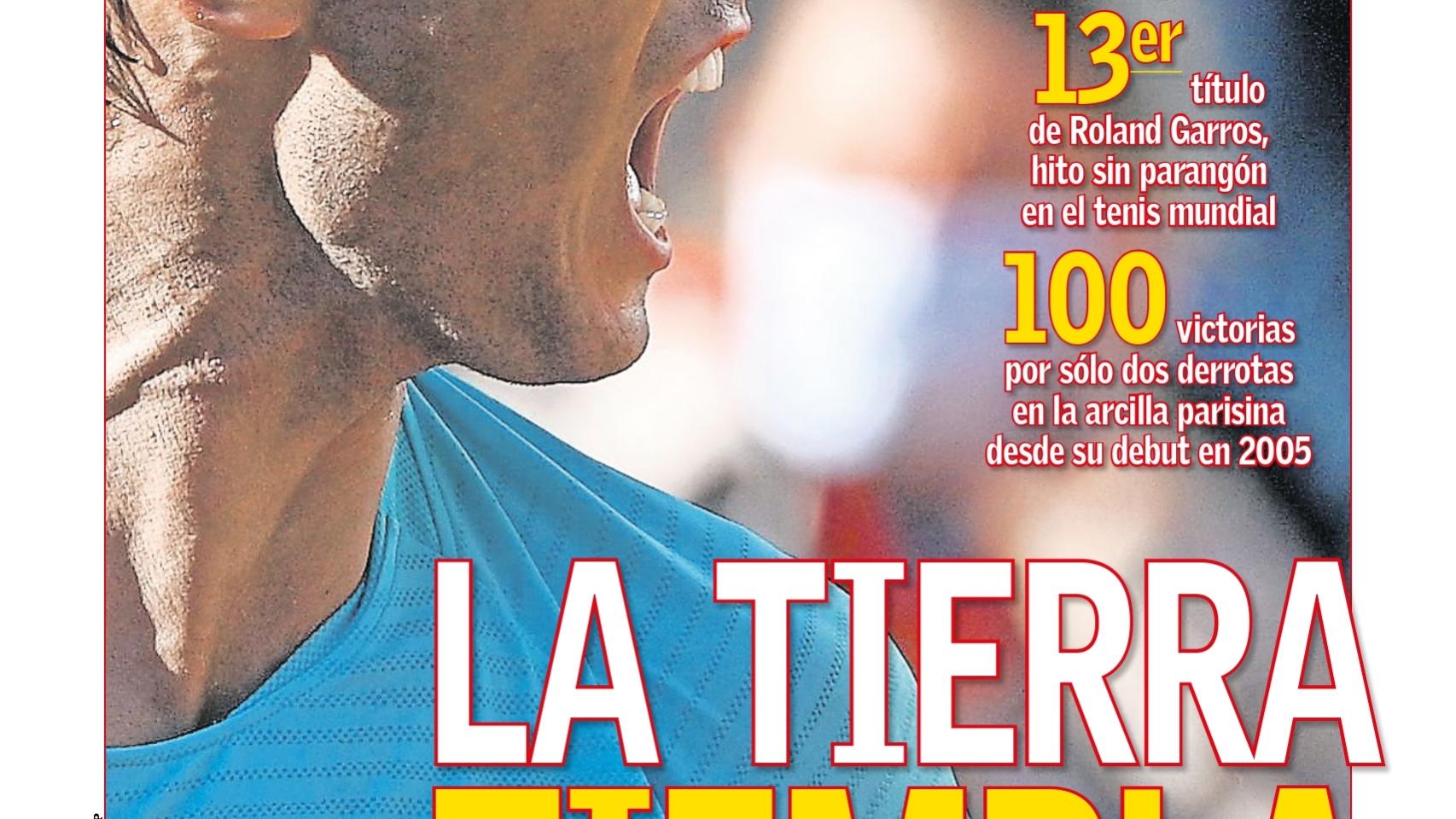 La portada del diario AS (11/10/2020)