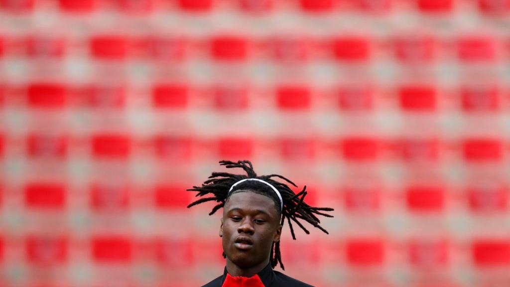 Eduardo Camavinga, con el Stade Rennes