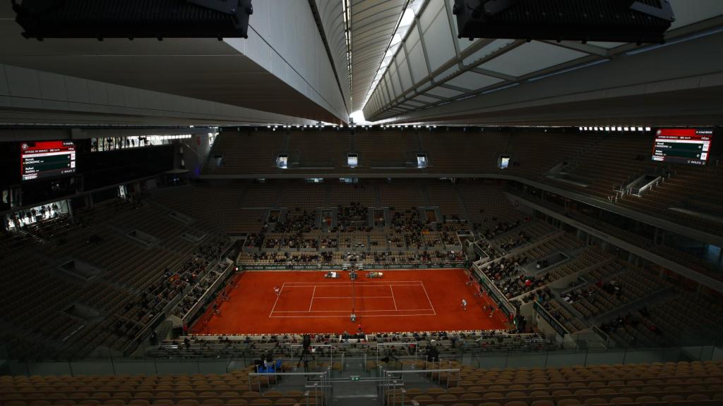 La Philippe Chatrier en la final de Roland Garros 2020