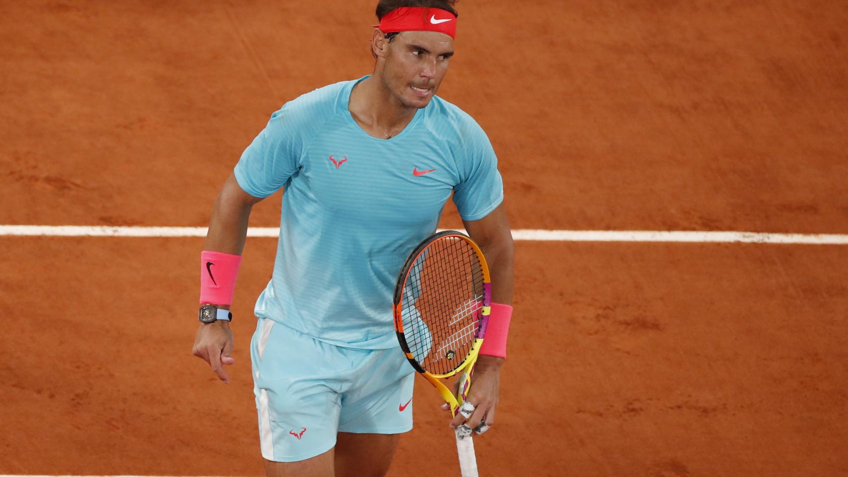 Rafa Nadal, llevarse el primer set de la final de Roland Garros 2020