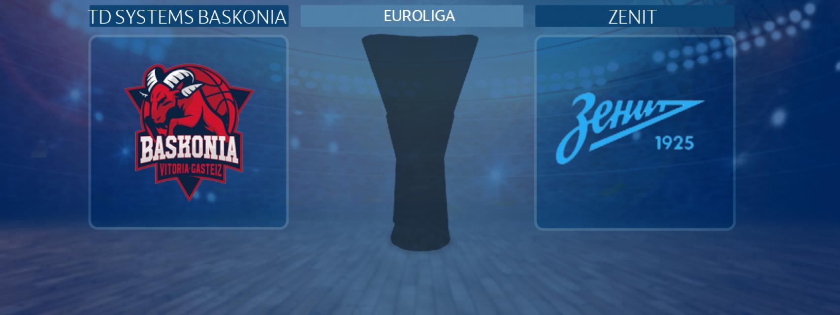 TD Systems Baskonia - Zenit, partido de la Euroliga