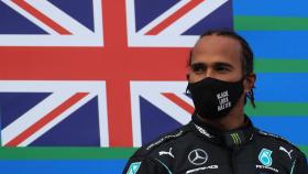 El piloto de Fórmula 1 Lewis Hamilton