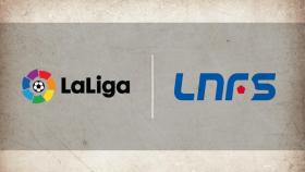 Los logos de LaLiga y la LNFS
