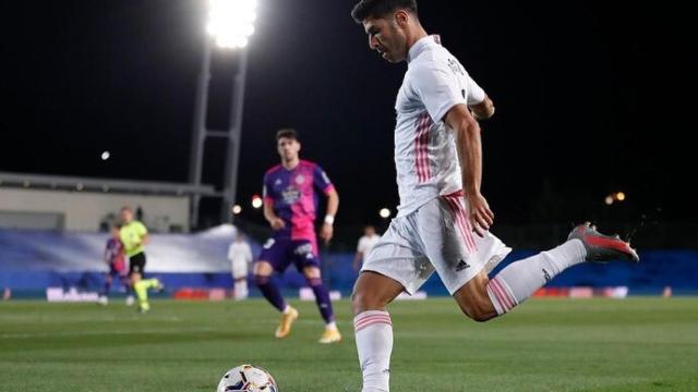 Marco Asensio, en un partido del Real Madrid en la temporada 2020/2021. Foto: Instagram (@marcoasensio10)