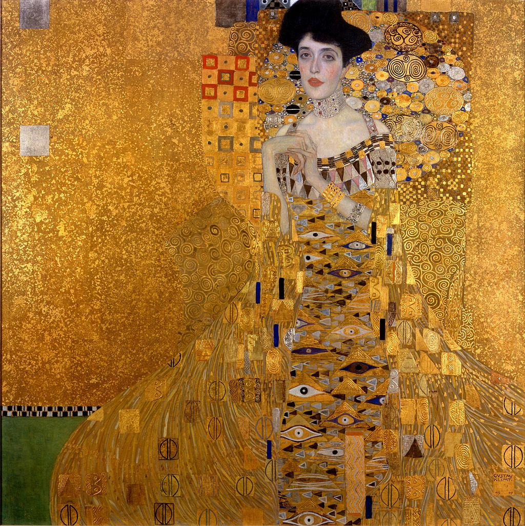 Retrato de Adele Bloch-Bauer I por Gustav Klimt