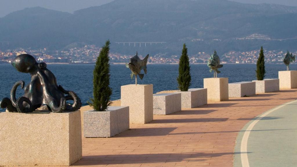 Paseo de los Peces de Bouzas.