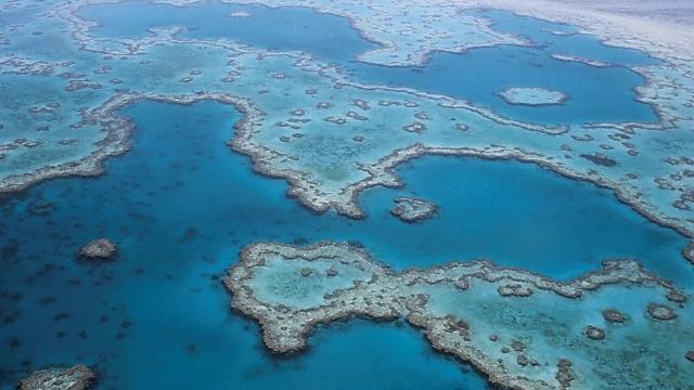 Una imagen de la Gran Barrera de Coral.