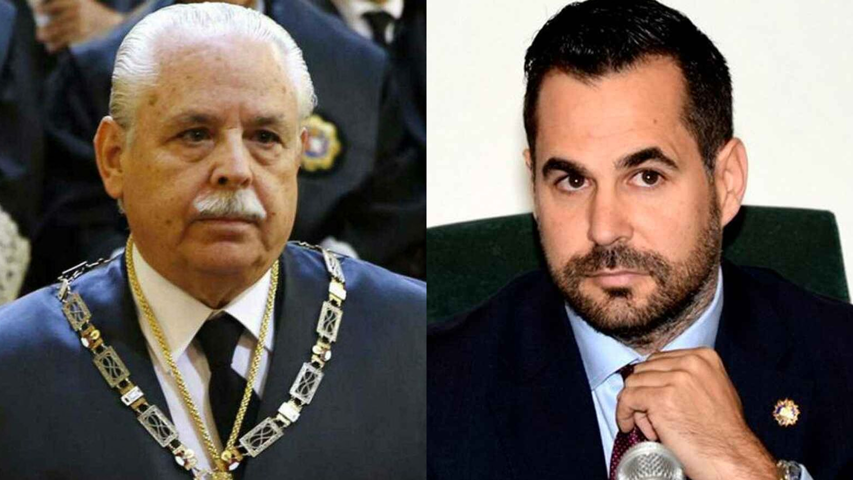 El teniente fiscal del Supremo Luis Navajas y el fiscal Ignacio Stampa.