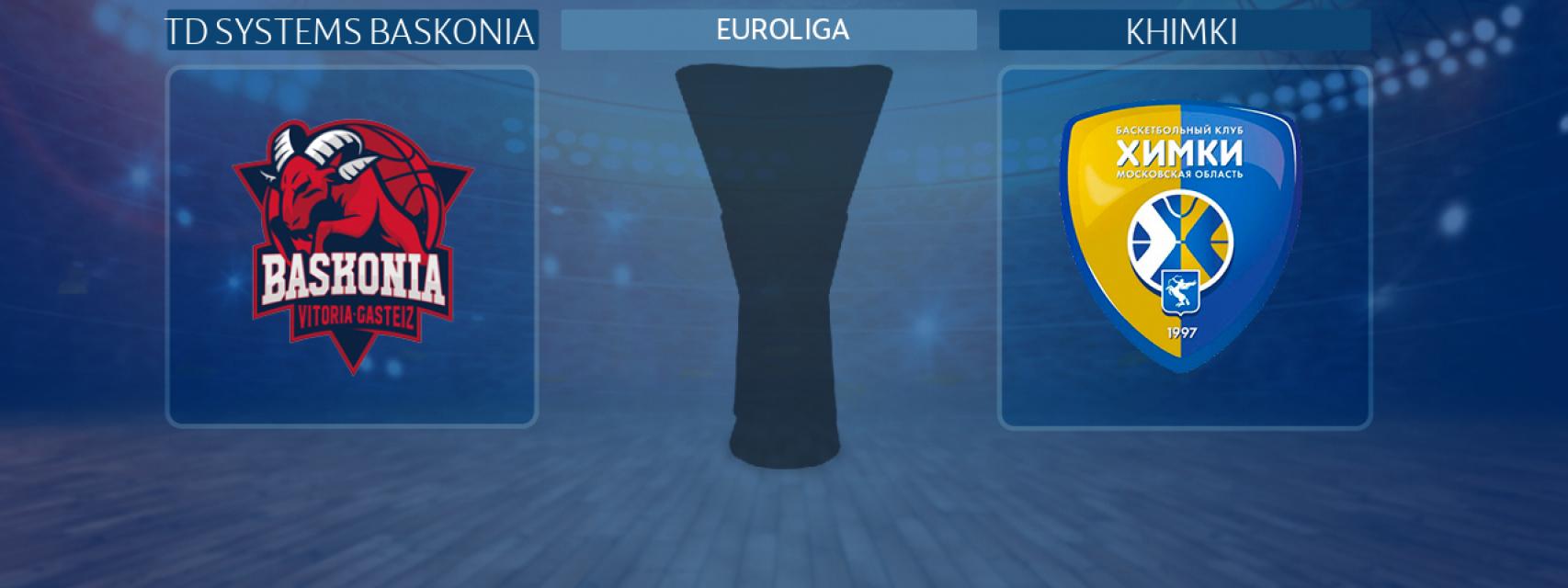 TD Systems Baskonia - Khimki, partido de la Euroliga