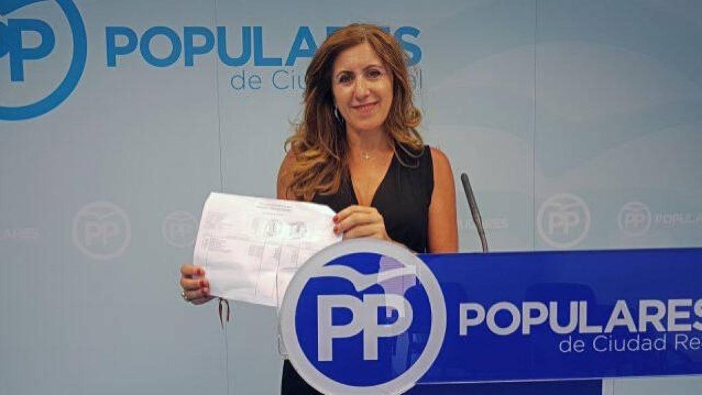 Ana María López, portavoz del PP en Carrión de Calatrava