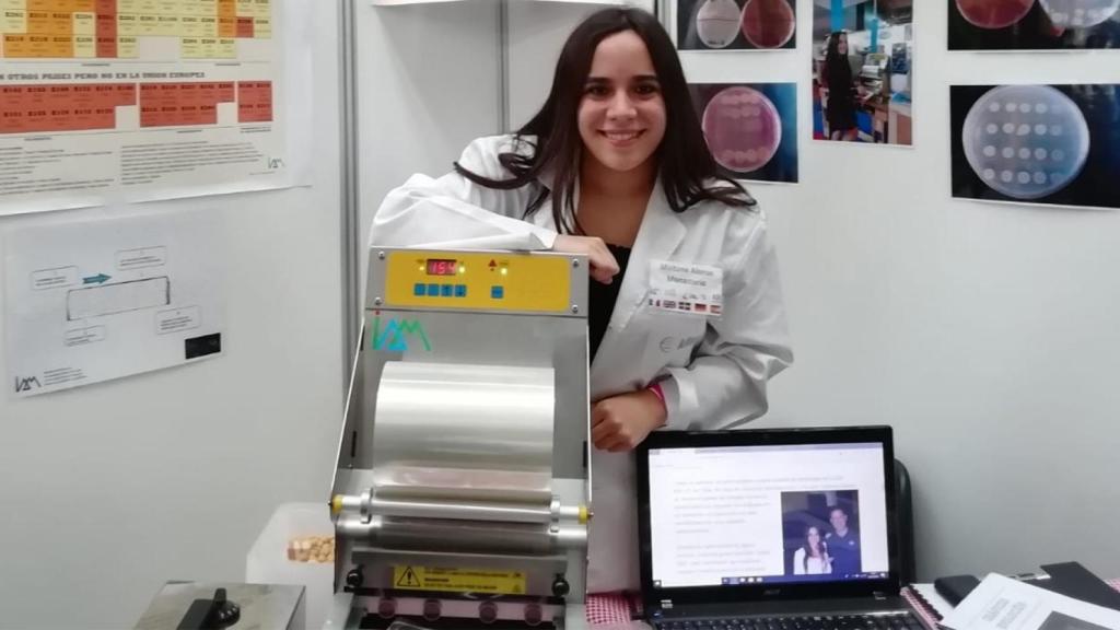 La CEO y fundadora de la startup vasca Innovating Alimentary Machines, Maitane Alonso.