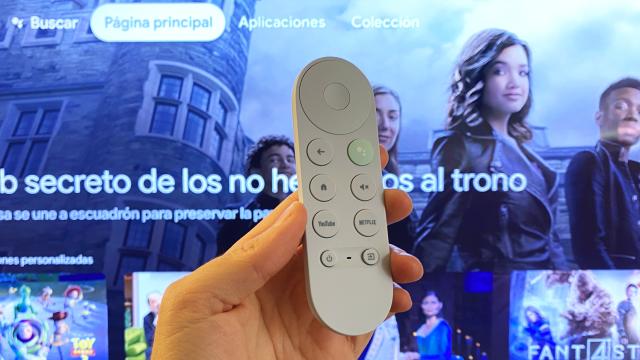 Mando del Google Chromecast