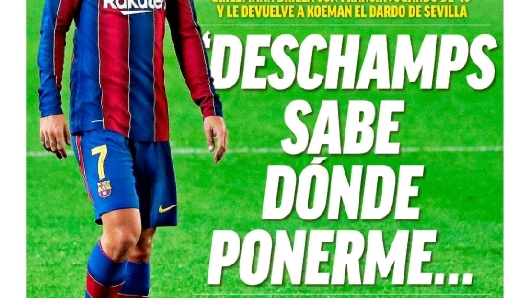 La portada del diario MARCA (16/10/2020)