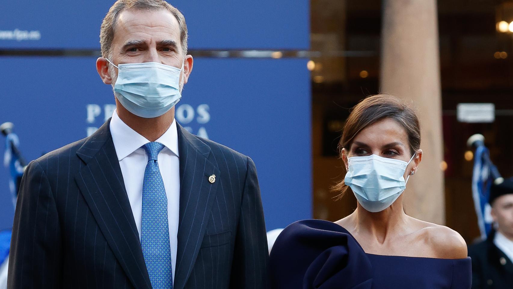 Felipe VI y Letizia en los Premios Princesa de Asturias.