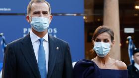 Felipe VI y Letizia en los Premios Princesa de Asturias.