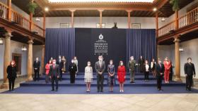 La Familia Real en los Premios Princesa de Asturias. Foto: Casa Real