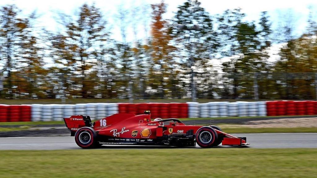 Leclerc en el GP de Eifel