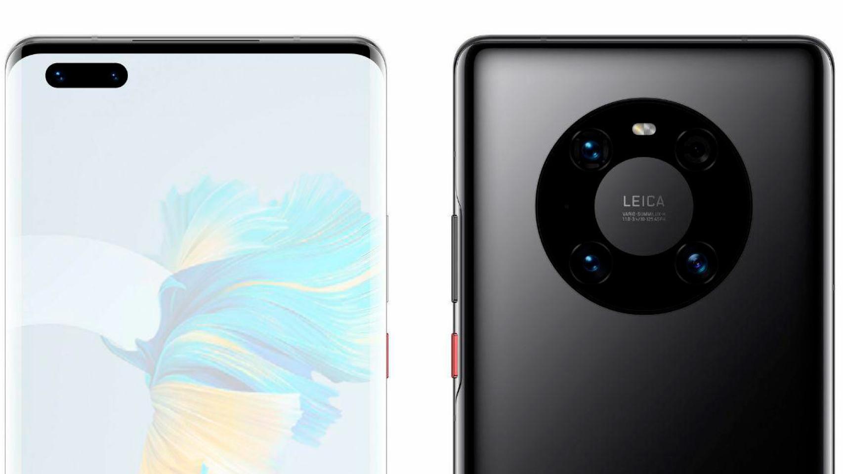 El Huawei Mate 40 Pro aparece en imágenes reales: elegante y distinto