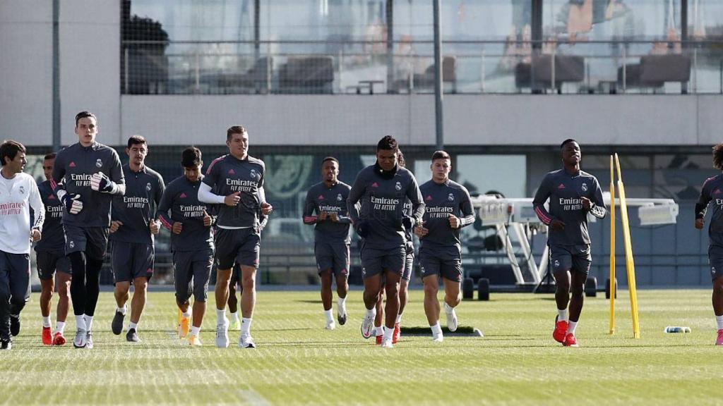 Entrenamiento del Real Madrid