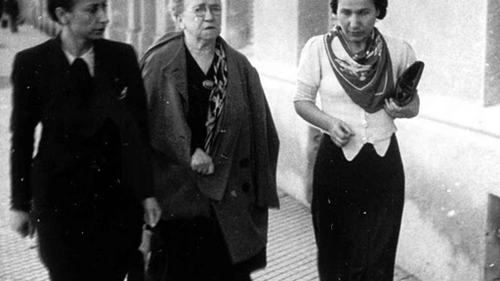 Lucía Sánchez Saornil y Emma Goldman en España.