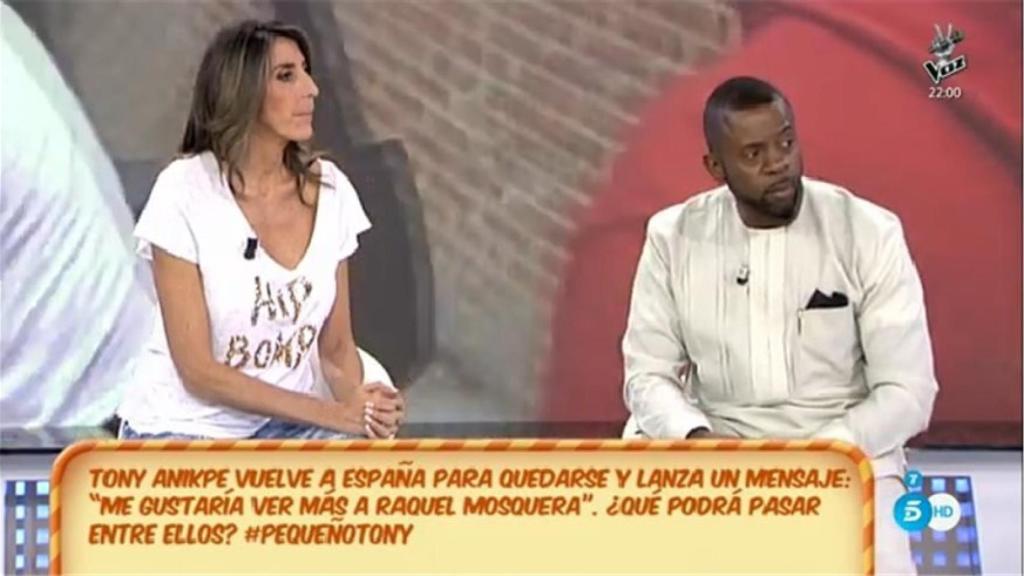 Tony Anikpe durante su última visita a España en 2016.