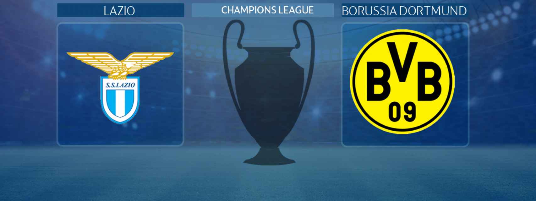 Lazio - Borussia Dortmund, partido de la Champions League