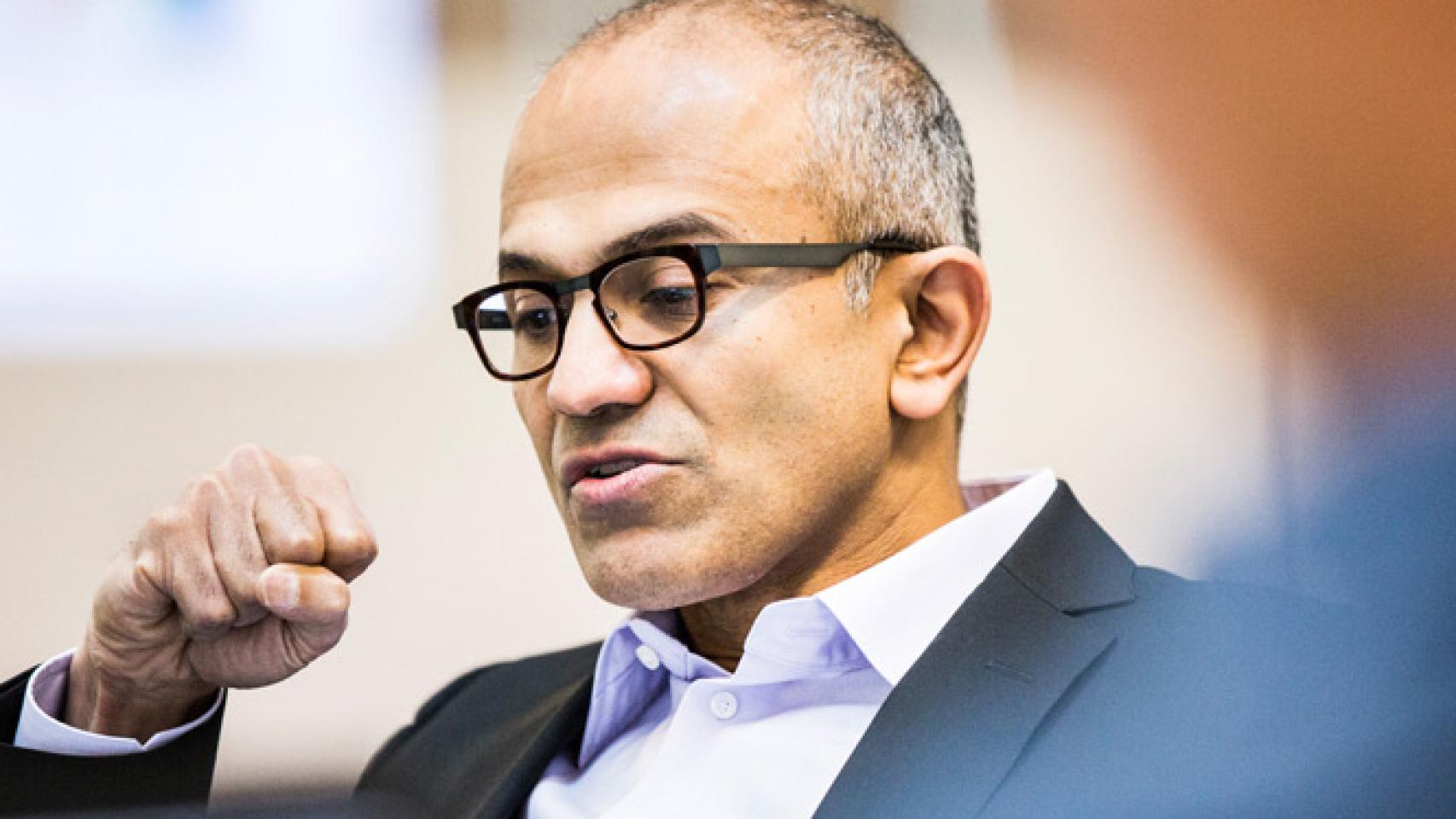 El CEO de Microsoft, Satya Nadella.