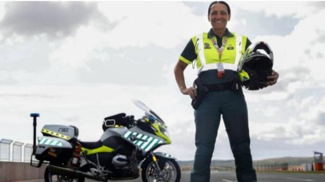 La sargento de la Guardia Civil Marian Santiago.