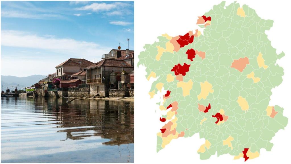 Culleredo, Narón, Nigrán y Poio en alerta roja: los municipios gallegos en alarma COVID