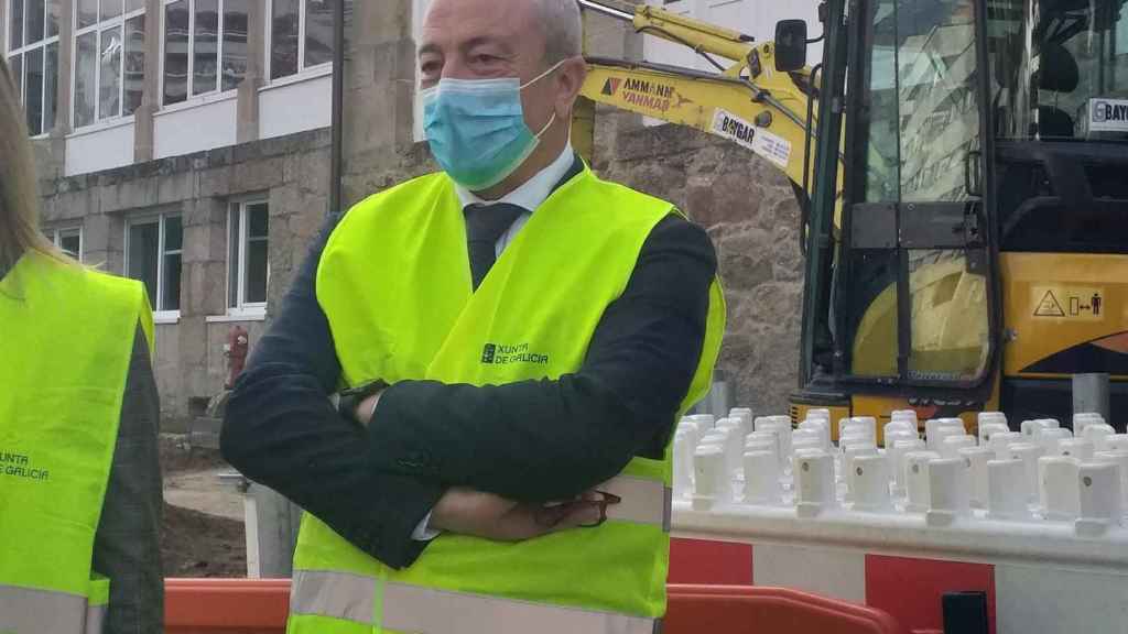 El gerente del área sanitaria de Vigo, Javier Puente