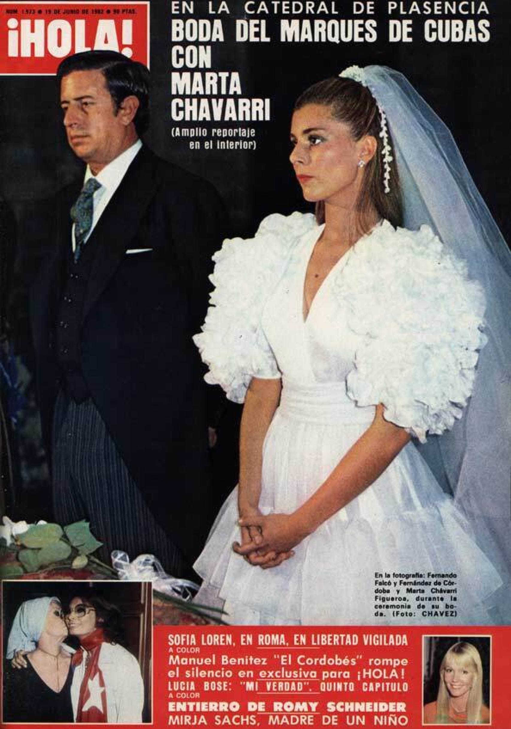 La boda de Fernando Falcó y Marta Chávarri fue una de las portadas de '¡HOLA!' más vendidas.