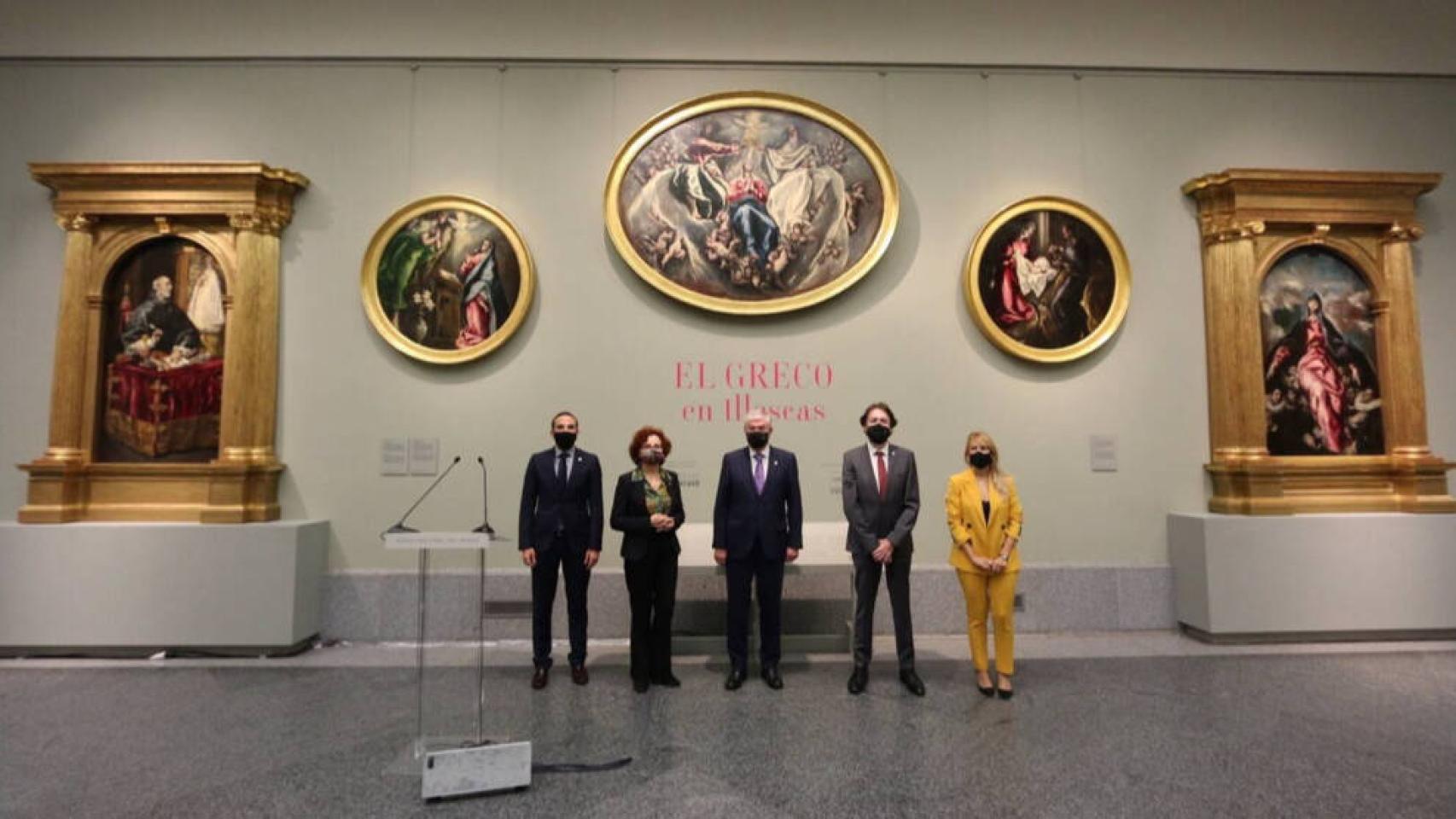 Inauguración de las pinturas de El Greco en Illescas en el Museo del Prado / Foto: Ayuntamiento de Illescas