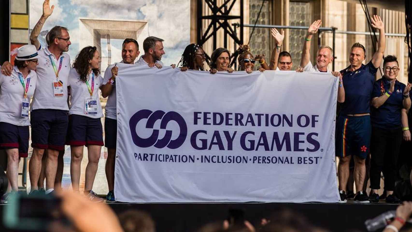 Evento de la rganización de los 'Gay Games'.