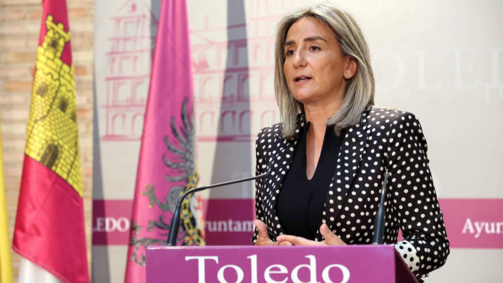 Milagros Tolón, alcaldesa de Toledo, en una imagen de archivo