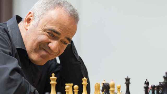 El ajedrecista Garry Kaspárov, campeón del mundo entre 1985 y 2000.