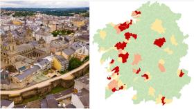 Coronavirus: Lugo y Pontevedra ciudad en alerta roja y 21 municipios gallegos en total
