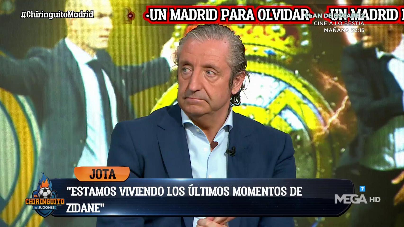 Josep Pedrerol, en El Chiringuito