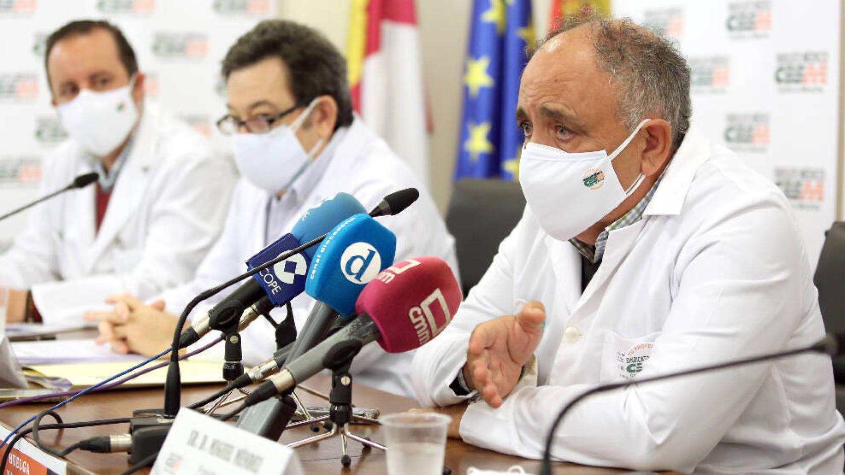 Miguel Méndez, presidente del Sindicato Médico de Castilla-La Mancha (Foto: Ó. HUERTAS)