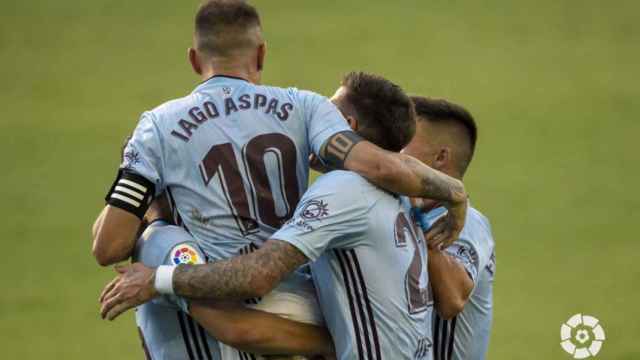 Iago Aspas en el último Celta-Levante celebrado el pasado mes de junio.