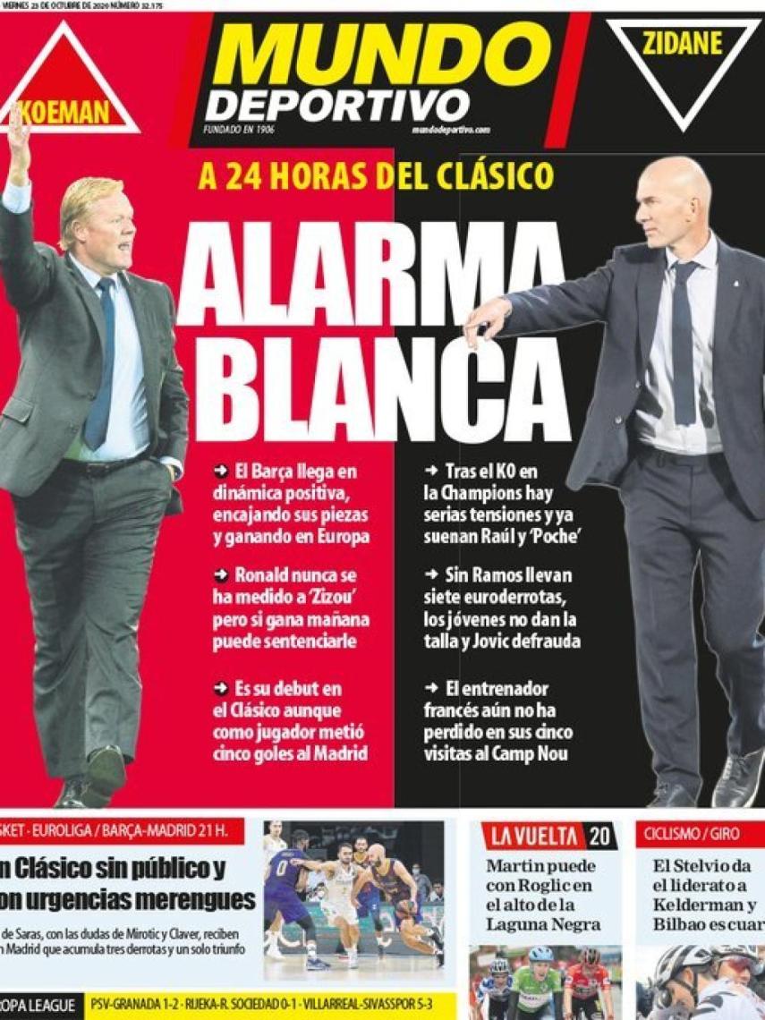 Portada Mundo Deportivo