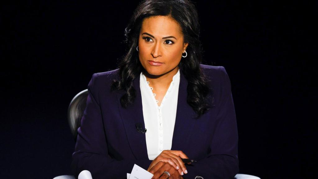 Kristen Welker, la segunda moderadora negra de un debate en EEUU.