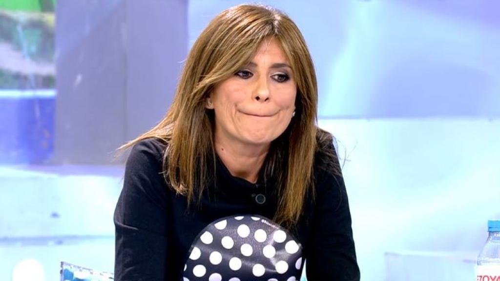 Gema López en 'Sálvame'.