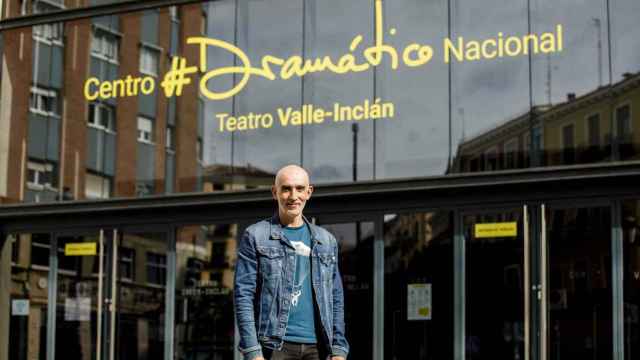 Alfredo Sanzol en el Teatro Valle-Inclán. Foto: Bárbara Sánchez Palomero