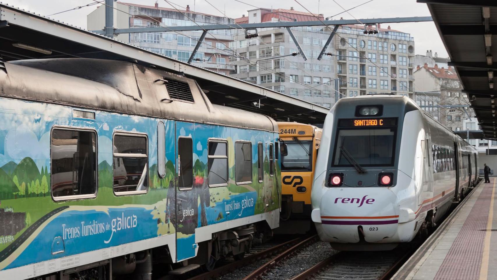 La estación de tren de Vigo-Guixar.