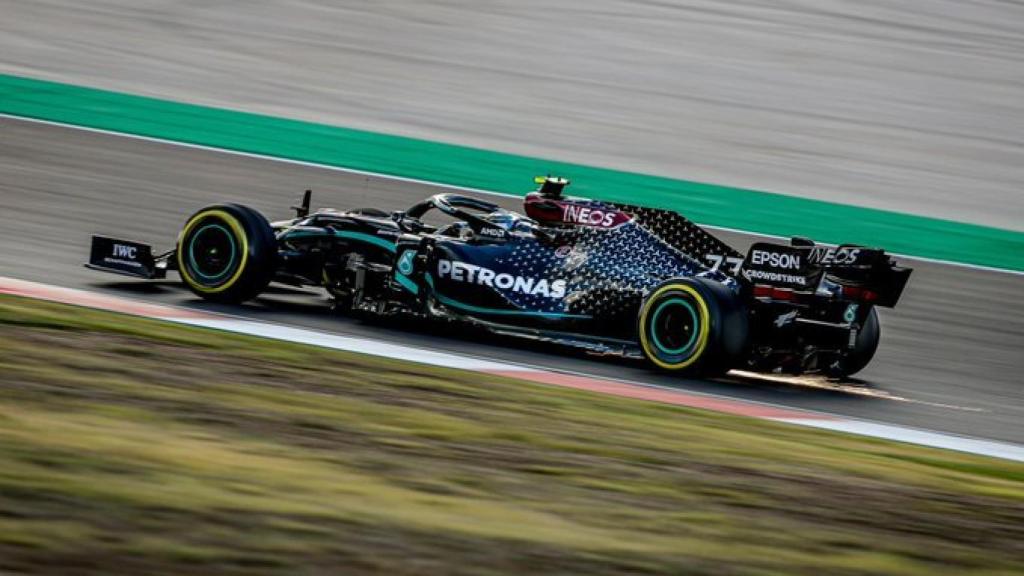 Bottas en el GP de Portugal