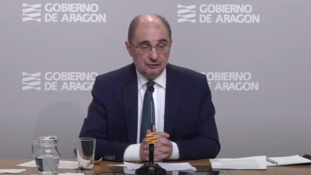 El presidente de Aragón, Javier Lambán.