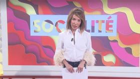 María Patiño presentando 'Socialité' este domingo 25 de octubre