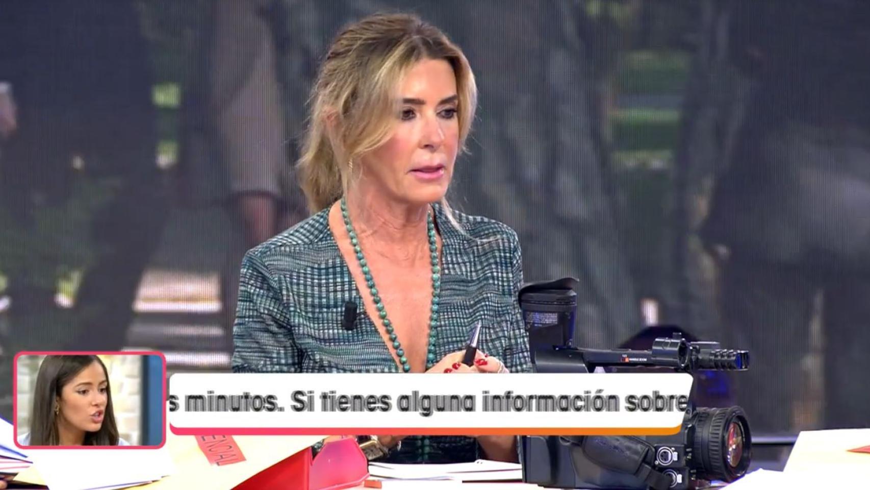 Marisa Martín-Blázquez durante la sección 'Marisa confidencial'.