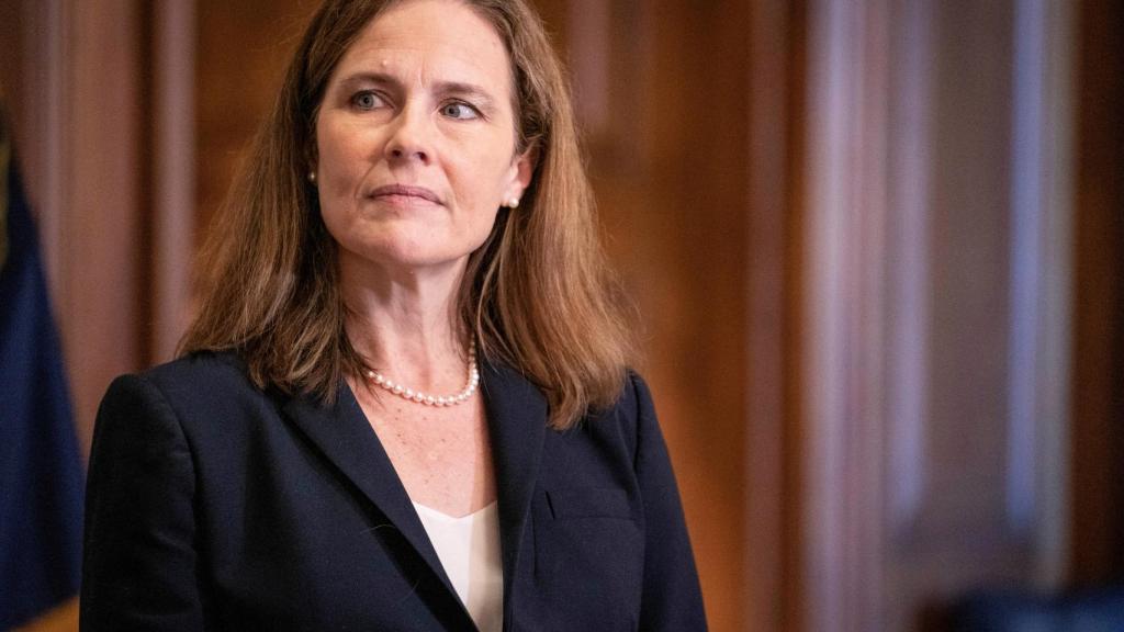 Amy Coney Barrett en una imagen del pasado 21 de octubre.