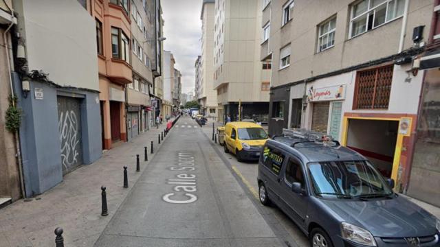 La calle Socorro de A Coruña.